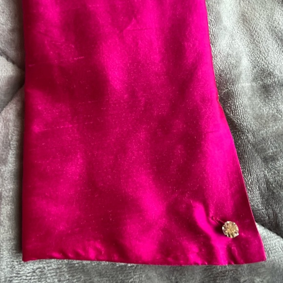 100% Raw Silk Designer Long Jacket - Picture 8 of 11